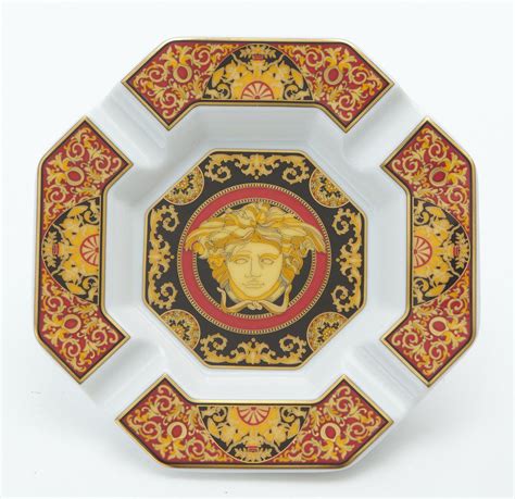 versace ashtray sale|rosenthal Versace ashtray.